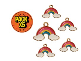 Dije Esmaltado Arcoiris